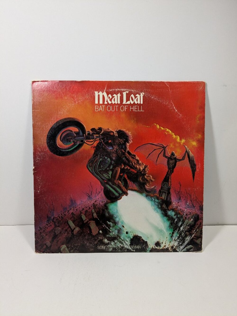 Bat Out of Hell Meat Loaf Vinyl Record Album Vintage 1977 CBS Inc  BL 34974-1
